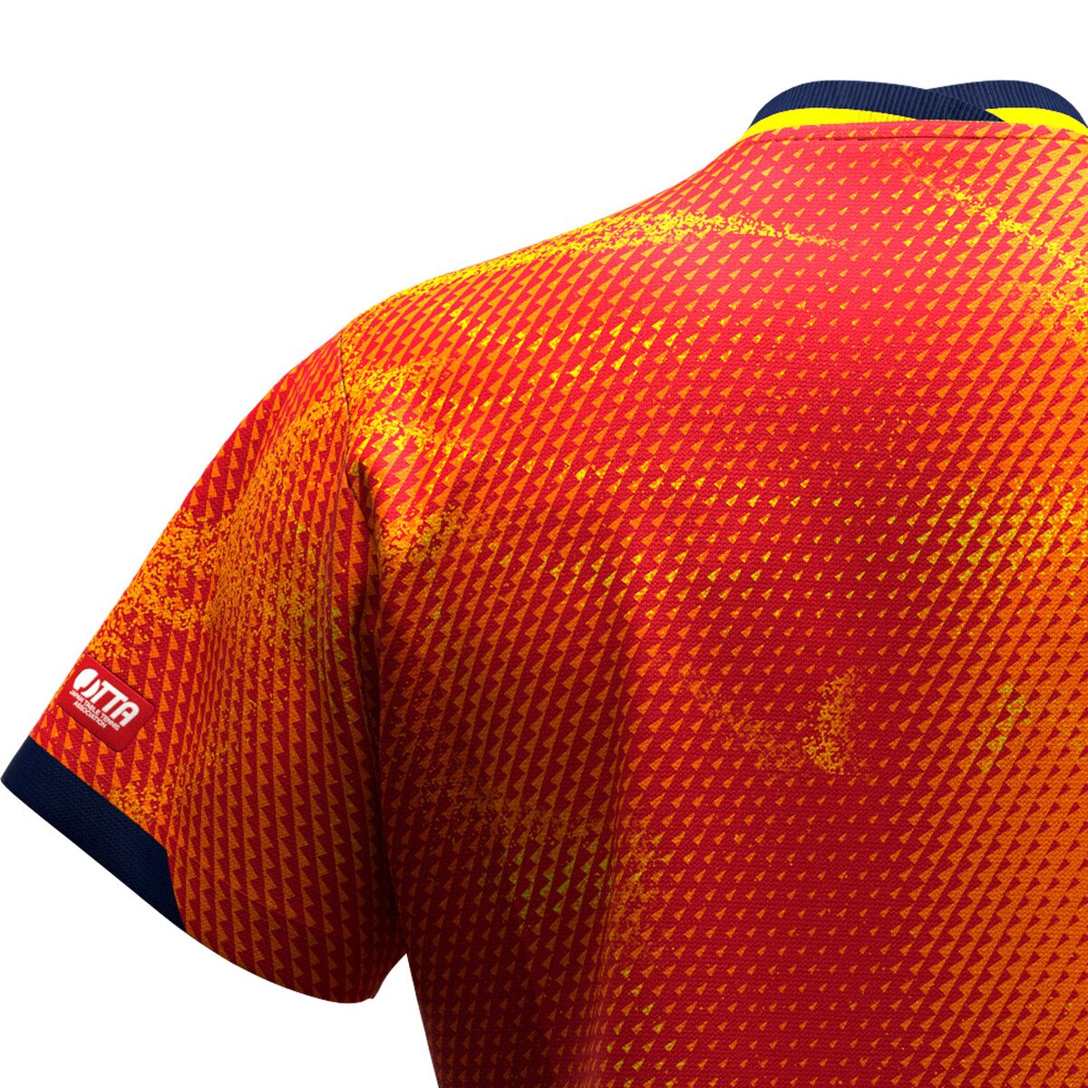 Butterfly Elistar 12 Shirt - Red - Back - JTTA logo